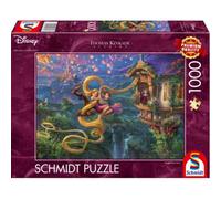 Asmodee Thomas Kinkade: Disney Tangled Up In Love Puzzle - 1000 Pieces - Brand New And Sealed