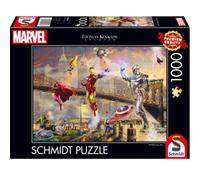Asmodee Thomas Kinkade: Marvel Iron Man (1000Pc) - Brand New And Sealed
