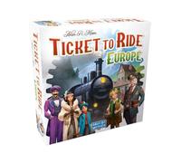 Asmodee | Ticket to Ride Europe | Board Game | Ages 8+ | 2-5 Players | Average Playtime 30-60 Minutes