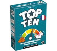 Asmodee- Top Ten Jeu de société, d'ambiance, Multicolore