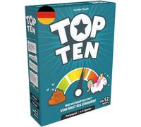 Asmodee - Top Ten, Multicolored, COGD0008, Game in German