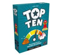 Asmodee - Top Ten, Multicolored, COGD0008, Game in German