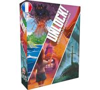 Asmodee - Unlock! Enchanted Adventures - Space Cowboys - Board games - Cooperative escape game - 3 new adventures - Ages 10+ - 1 to 6 Players - 60 Min - French Version