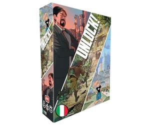 Asmodee Unlock! Risky Adventures Puzzle Board Game, 10+ Years, 1-6 Players, Italian Edition