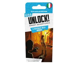 Asmodee - Unlock! Short Adventures, The Awakening of the Mummy - Board Game with App, Escape Room, 1-6 Players, 10+ Years, Italian Edition