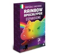 Asmodee, Unstable Unicorns: Rainbow Apocalypse, Expansion Board Game, Italian Edition