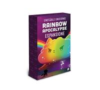 Asmodee, Unstable Unicorns: Rainbow Apocalypse, Expansion Board Game, Italian Edition