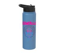 ASMR Artist Microphones ASMRtist Mic Brain Tingling Lover Stainless Steel Insulated Water Bottle