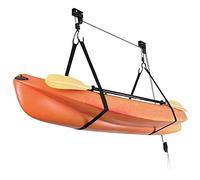 ASMSW Bike Ceiling Mount Kayak Canoe Hoist Lift For Storage Garage Heavy Duty Hooks With 100 lbs Capacity