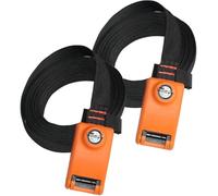 ASMSW Lockable Tie Down Strap 3M x 25MM with 3 Stainless Steel Cables can prevent theft