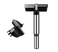 ASNOMY 2-1/4 Inch Forstner Drill Bit, Carbide Tipped Forstner Bit for Hard Wood, Wood Drilling Hole Saw Set Woodworking Hinge Cutter Tool Kits for Wood Plastic Plywood