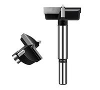 ASNOMY 50mm Forstner Drill Bit, Carbide Tipped Forstner Bit for Hard Wood, Wood Drilling Hole Saw Set Woodworking Hinge Cutter Tool Kits for Wood Plastic Plywood