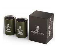 ASNTA(2.0)- Personal Air Filter -Durable Metal Housing,Easy to Carry,with Replaceable Cartridge,Suitable for Capturing Smoke and Removing Odors Durable for 500 Times of Use (Filter)