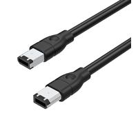 Asobilor FireWire 6 Pin to 6 Pin Cable 1.8m IEEE 1394 iLink Data Cable for PC, Mac, External Hard Drive, CD/DVD Burner, Printer and 1394 Devices