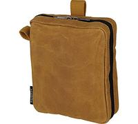 Asobito AB-051 First Aid Pouch, Storage Case, Waterproof, 100% Natural Material, Durable, Small Items, Gadget Pouch, First Aid, Outdoor, Camping, tawny