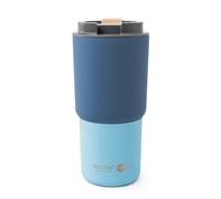 asobu 22oz Extra Large Ceramic-Lined Travel Mug with No Metal Taste-Keeps Flavors True (Pastel Blue)