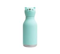 Asobu Bestie Cat Leakproof Stainless Steel Bottle for Kids Flip Straw Lid 500 ml