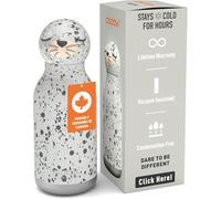 asobu Bestie Seal White Kids Bottle Stainless Steel Leakproof Flip Straw 500 ml
