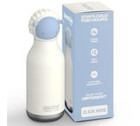 asobu Bestie Sheep Kids Straw Bottle Leakproof Stainless Steel Insulated Bottle 500 ml