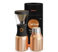 asobu Coldbrew Portable Cold Brew Coffee Maker With a Vacuum Insulated 34oz Stainless Steel 18/8 Carafe Bpa Free