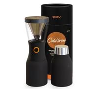 asobu Coldbrew Portable Cold Brew Coffee Maker With a Vacuum Insulated 34oz Stainless Steel 18/8 Carafe Bpa Free