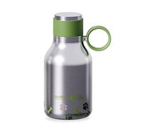 ASOBU - Dog Bowl - Recycled Stainless Steel Bottle with Dog Bowl Silver