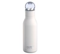 Asobu Earphone H2 Audio Insulated Water Bottle Stainless Steel White