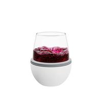 Stemless Wine Glass with Insulated Stainless Steel Sleeve 444ml Unicorn/Teal asobu Teal One Size