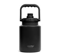 Stainless Steel Double Walled Insulated Mini Jug 2 Litre Black asobu Black One Size