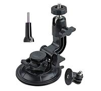 ASOCEA Action Camera Suction Cup Mount Windshield Camera Holder Tripod Adapter with 1/4" Screw Compatible with Gopro Hero 13 12 11 10 9/AKASO EK7000/Brave 4/Dragon Touch/DJI OSMO/Insta360 X3 x2