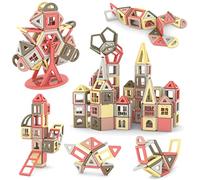 ASOK 149 Piece Magnetic Blocks Building Tiles Educational Construction Toy Set STEM Playset for 3 4 5 6 7 Years Old Boys Girls Gifts