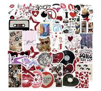 ASOMI 50 Pieces Aesthetic Downtown Girls Sticker Pack, Cool Trendy Y2K Stickers for Water Bottles, Funny Waterproof Stickers for Teens and Adults