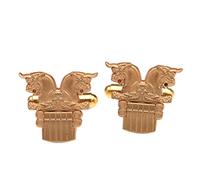 Asoodehdelan Iranian Persian Winged Lion Cufflinks Iran Persia Pahlavi Farohar Farvahar Gift