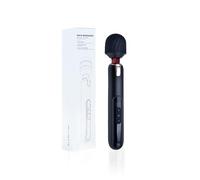 Asopal Cordless Electric Back Massager, Long Handle, Big, Handheld Muscle Massager, Rechargeable with Multiple Speed Settings, Black