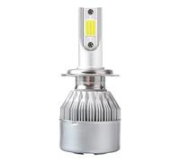 ASORT H7 LED Headlight Bulb Led 12V, COB LED lamp bead 42W Led Kit Waterproof IP67 High Beam or Dipped Beam, 8400LM 6500K Cool White Car Lights Replacement for Halogen Lamps and Xenon Lights