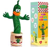 ASOVNIS Interactive Dancing Talking Pickle Baby Toy, Puppy Gifts Mimicking, Recording Repeating What You Say, 120 Songs, Hilarious Laughs, Baby Infant Toys Gifts for Girls Boys, Adjustable Volume