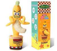 ASOVNIS Interactive Talking Dancing Banana Toy Repeats What You Say