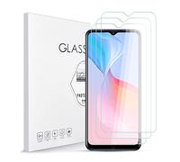 Asoway Tempered Glass Screen Protector for Vivo Y21s, 9H Hardness Glass, Super Durable, Anti-Oil, Screen Protector for Vivo Y21s, Pack of 3