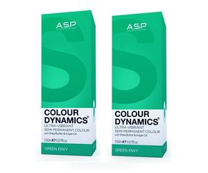 ASP Colour Dynamics Green Envy 150ml Pack of 2