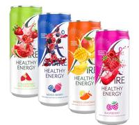 Asp Variety flavour Random Mixed Drink 330ml - Mango Lemonade and Raspberry,Strawberry & Watermelon & Mixed Berry Flavour (8 x Random Mixed Cans)