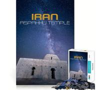 Aspakhhu Temple, Iran Teenagers 1000 Piece Jigsaw Puzzle Brain Skill Quality Print Pattern Build Ideal Decor (38x52cm)