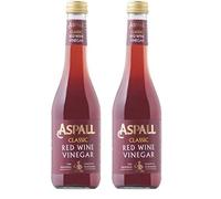 Aspall Classic Red Wine Vinegar - Est 1728 - Great Taste Award Winners - Suitable for Vegetarians & Vegans - Gluten Free - 350ml Bottle (Pack of 2)