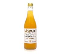 Aspall Raw Apple Cyder Vinegar with Honey 500 ml - Pack de 6