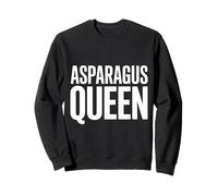 Asparagus Queen for Veggie Lovers with Humor Sweatshirt