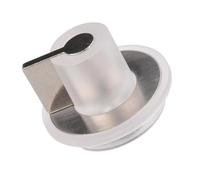 Aspares Oven/Cooker/Hob White Control Knob Compatible with Smeg Genuine PN 694975513