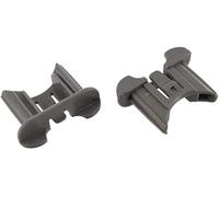 Aspares Rail End Cap Compatible with BEKO DL1243APW DL1243S Dishwasher Basket (Set of 2 Pieces)