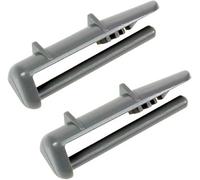 Aspares Rear Runner Rail Cap Clip for BEKO Dishwasher Basket and Cutlery Tray Clip Stopper (Set of 2 Pieces)