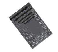 Aspect 50 Mailing Plastic Bag | Mixed Sizes (6x9, 9x12, 10x14, 12x16, 14x21) | Postal Self-Seal Closure Bags | Tear Proof, Adhesive Strip Grey Ideal for Shipping, Packaging Strong Seal