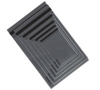 Aspect 60 Mailing Plastic Bag | Mixed Sizes (6x9, 9x12, 10x14, 12x16, 14x21) | Postal Self-Seal Closure Bags | Tear Proof, Adhesive Strip Grey Ideal for Shipping, Packaging Strong Seal
