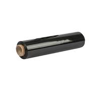 Aspect Black Pallet Wrap (400 mm x 250m) Heavy Duty Shrink Wrap Roll Cling Film, Tear Resistant, Waterproof Shrink Wrap Rolls, Moving Essentials for Homes and Industrial use (Pack of 1, Black)